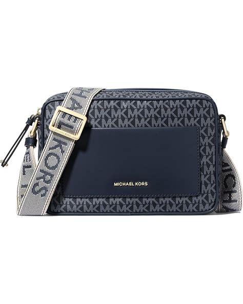 Jet Set Large East West Crossbody With Logo Web Strap